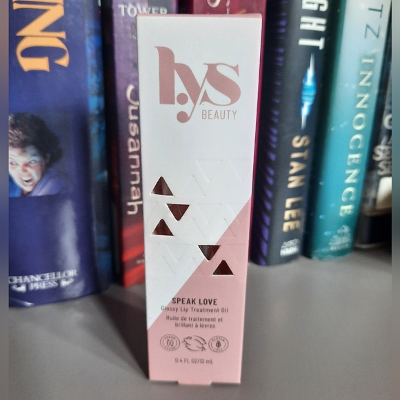 💥 3/$35 LYS Beauty Speak Love Glossy Lip Treatment Oil 0.4 fl oz/12 ml NIB - Picture 1 of 5